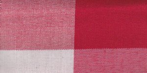 Reno 4 quadri 5cm. ROSSO 60%cotone 40%poliestere tinto in filo